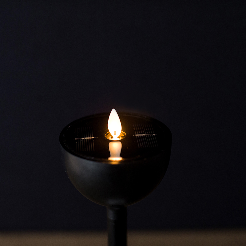 Gelas Anggur Lilin Tanpa Api Berkedip Bertenaga Surya