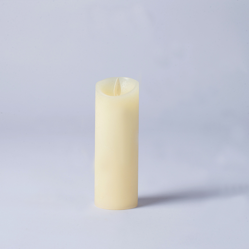 3 Pak Lilin Pilar Tanpa Api Berkedip Gading
