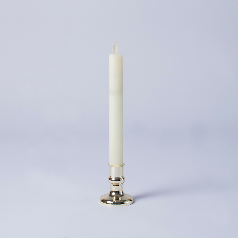Lilin Lancip Tanpa Api Berkedip Gading