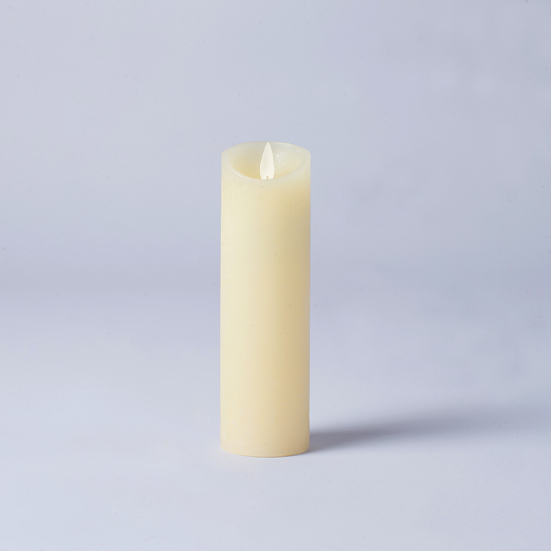 3 Pak Lilin Pilar Tanpa Api Berkedip Gading