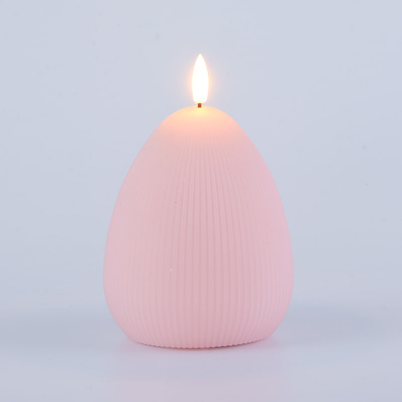 Lilin yang Dioperasikan dengan Baterai LED Telur dengan Timer Lilin yang Dioperasikan dengan Baterai LED Telur dengan Timer