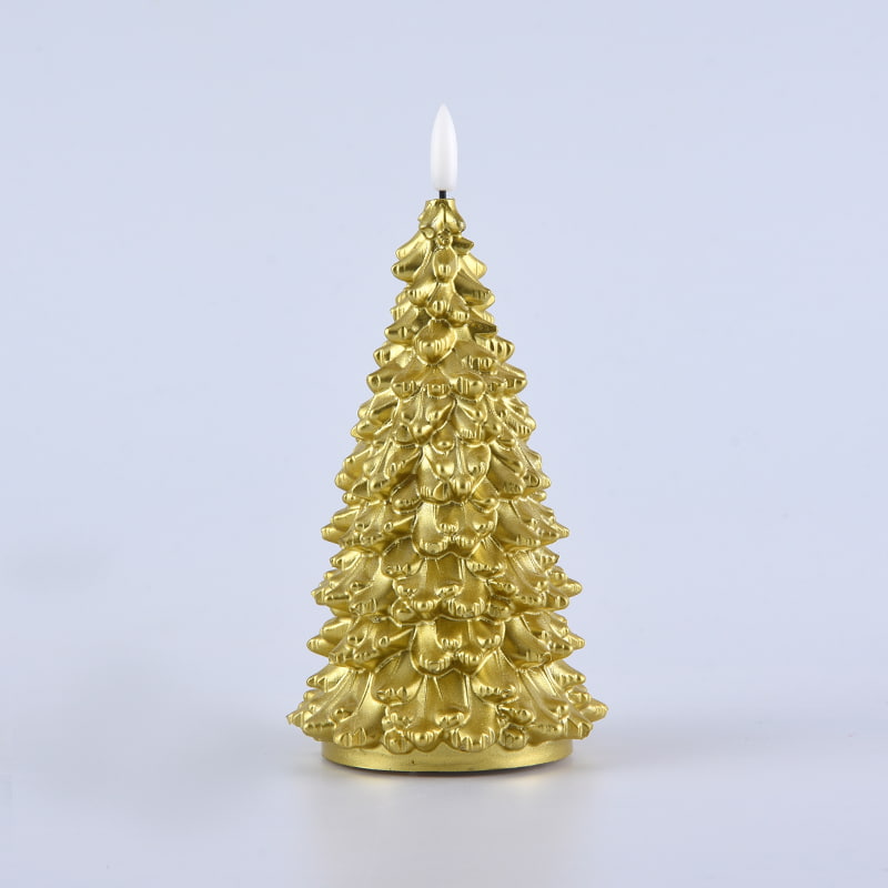 Lilin LED Liburan Pohon Natal Berkilau