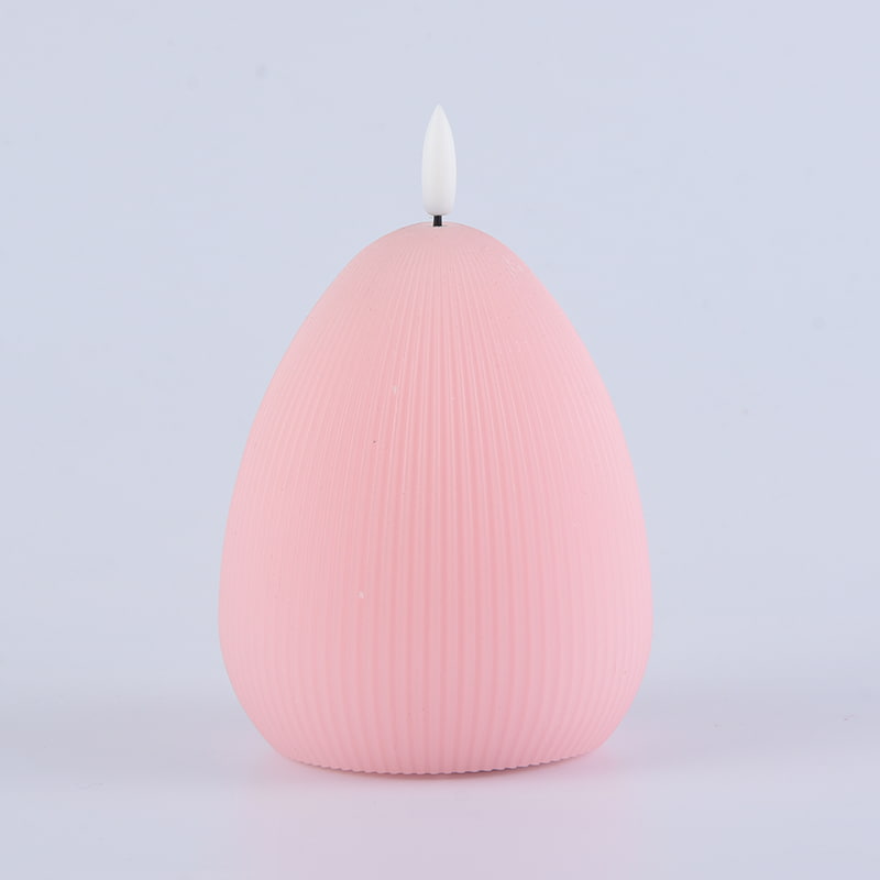 Lilin yang Dioperasikan dengan Baterai LED Telur dengan Timer